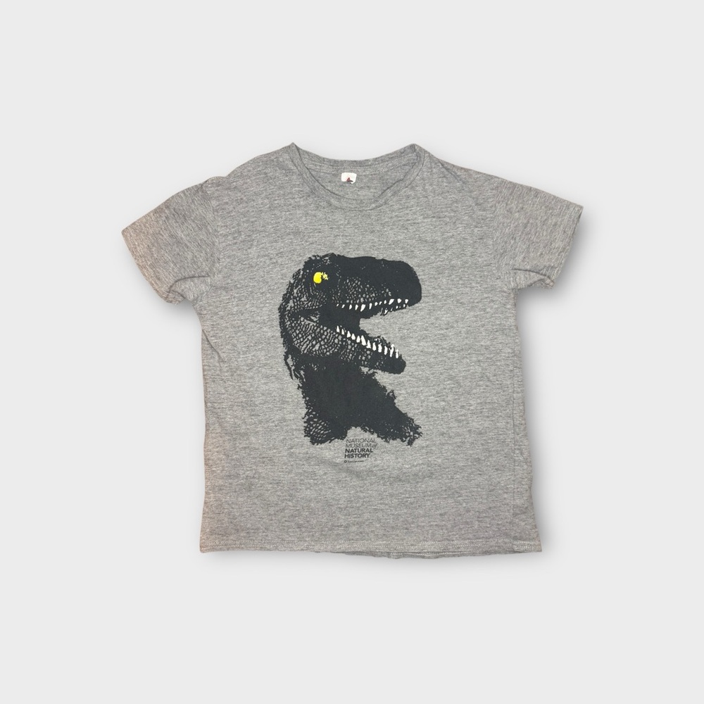 Smithsonian National Museum Of Natural History Dinosaur Graphic Gray Shirt